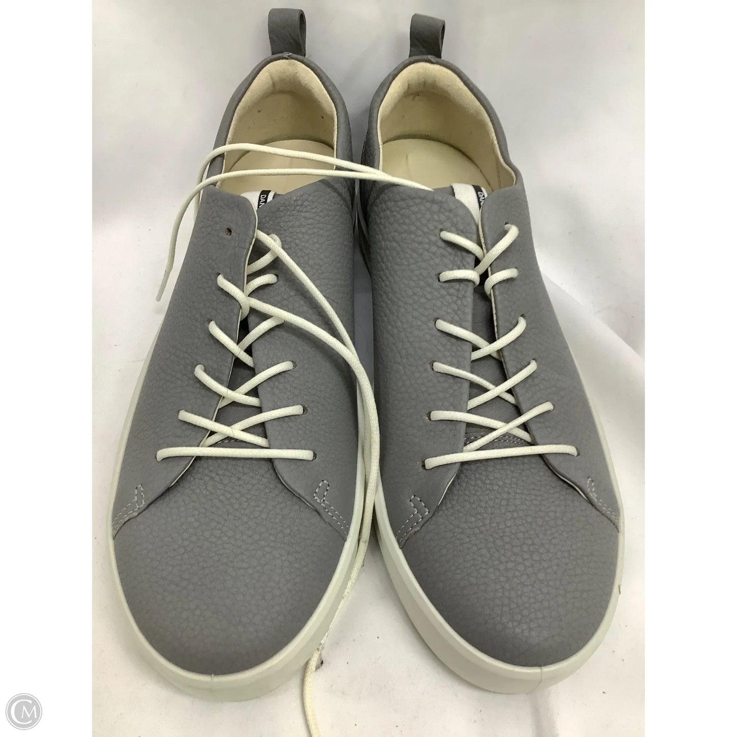 Shoes Flats By Ecco In Grey, Size: 10