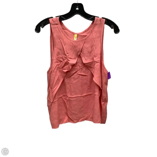 Top Sleeveless By Free People In Pink, Size: S