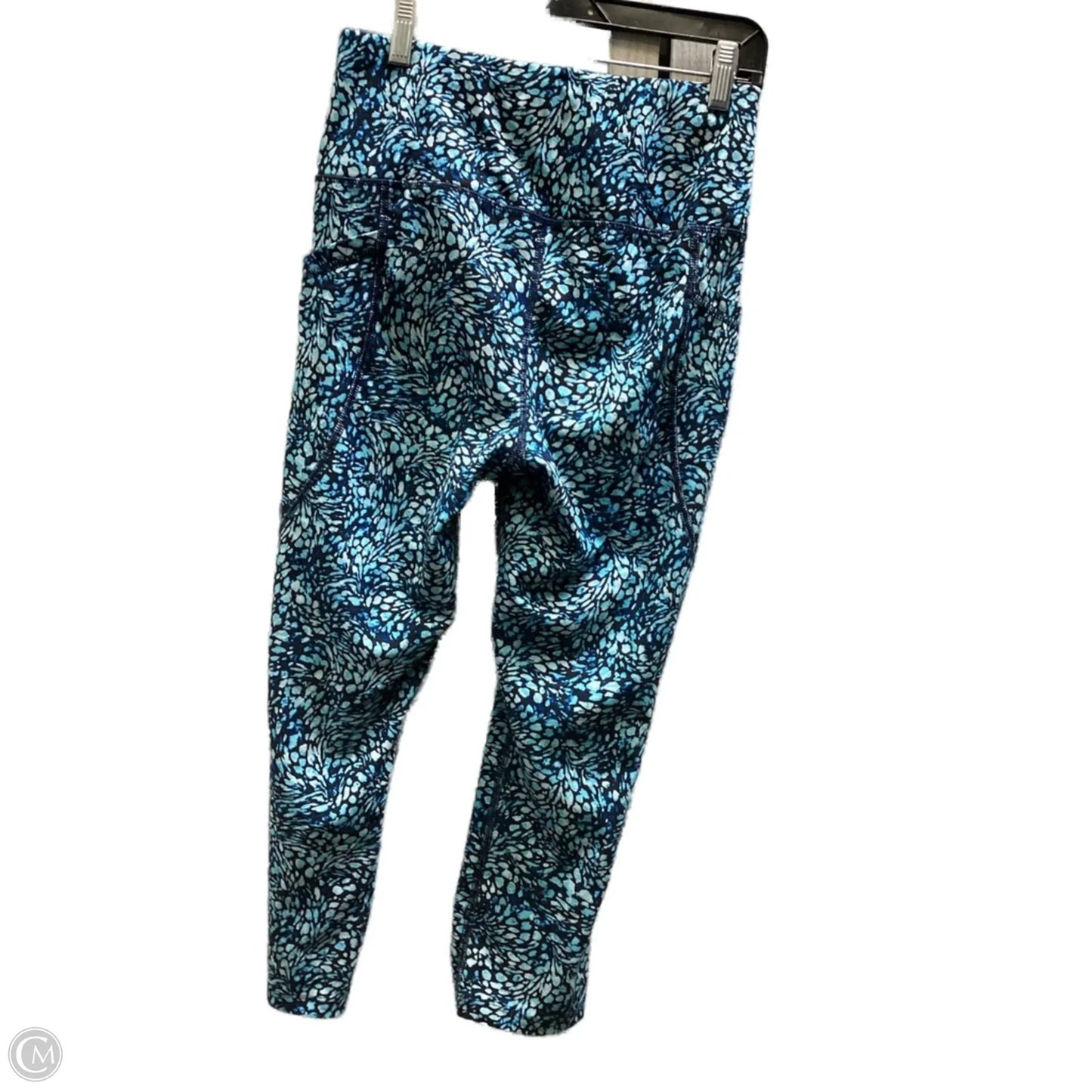 Athletic Leggings By Avia In Blue, Size: S
