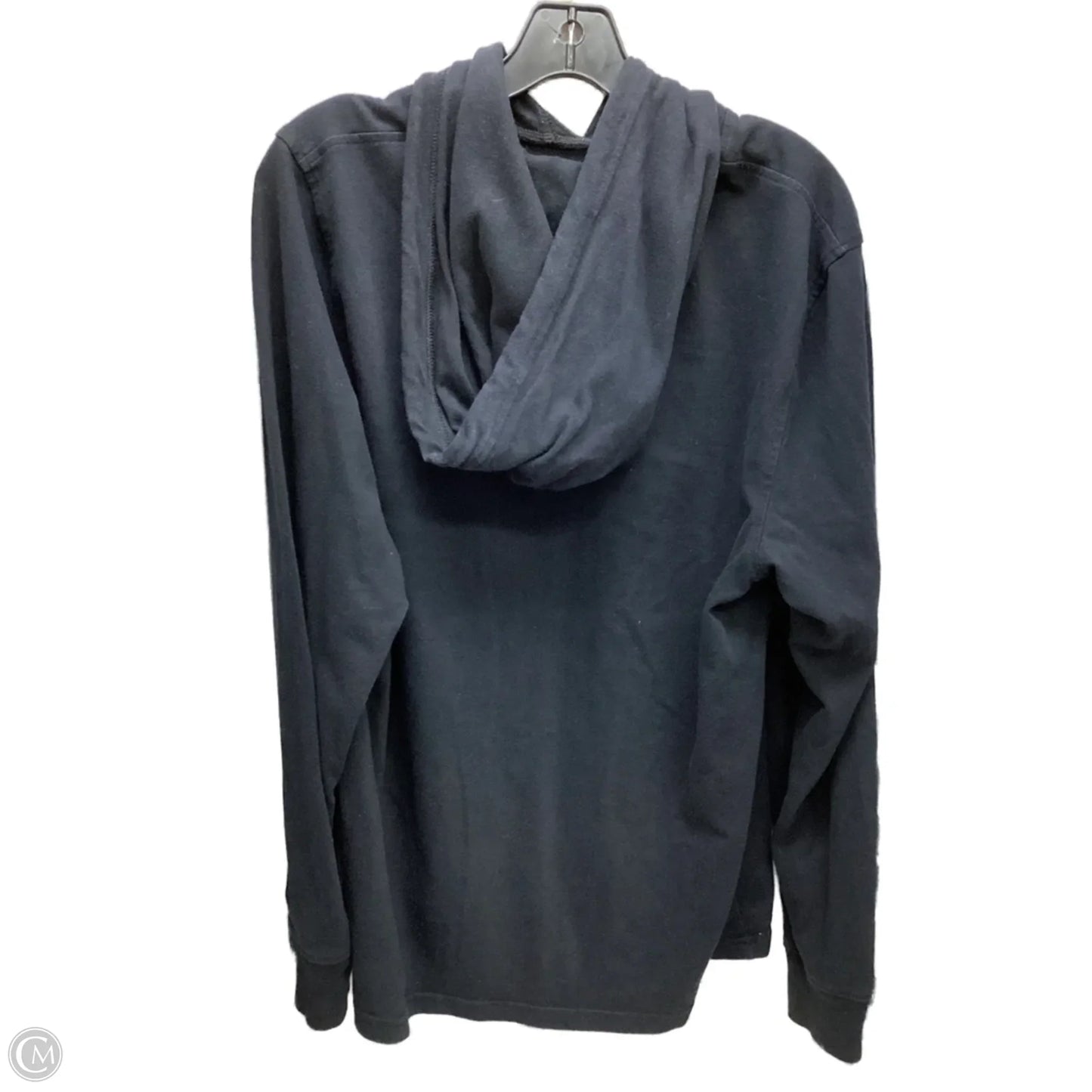 Sweatshirt Hoodie By Champion In Black, Size: M