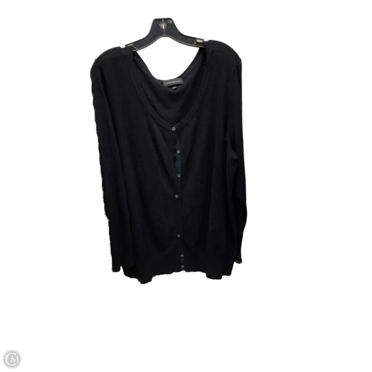 Cardigan By Lane Bryant In Black, Size: 4x