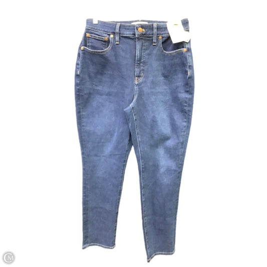 Jeans Straight By Madewell In Blue Denim, Size: 6
