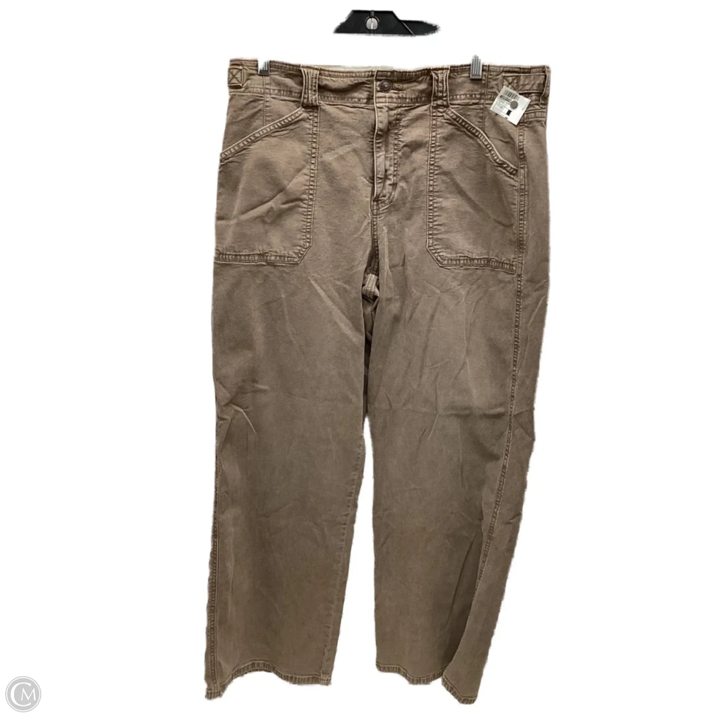 Pants Wide Leg By American Eagle In Brown, Size: 14