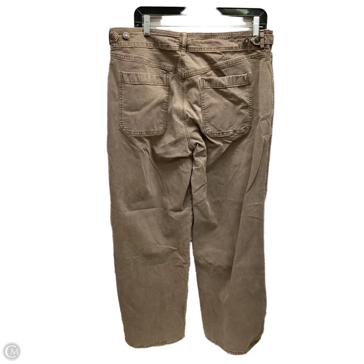 Pants Wide Leg By American Eagle In Brown, Size: 14