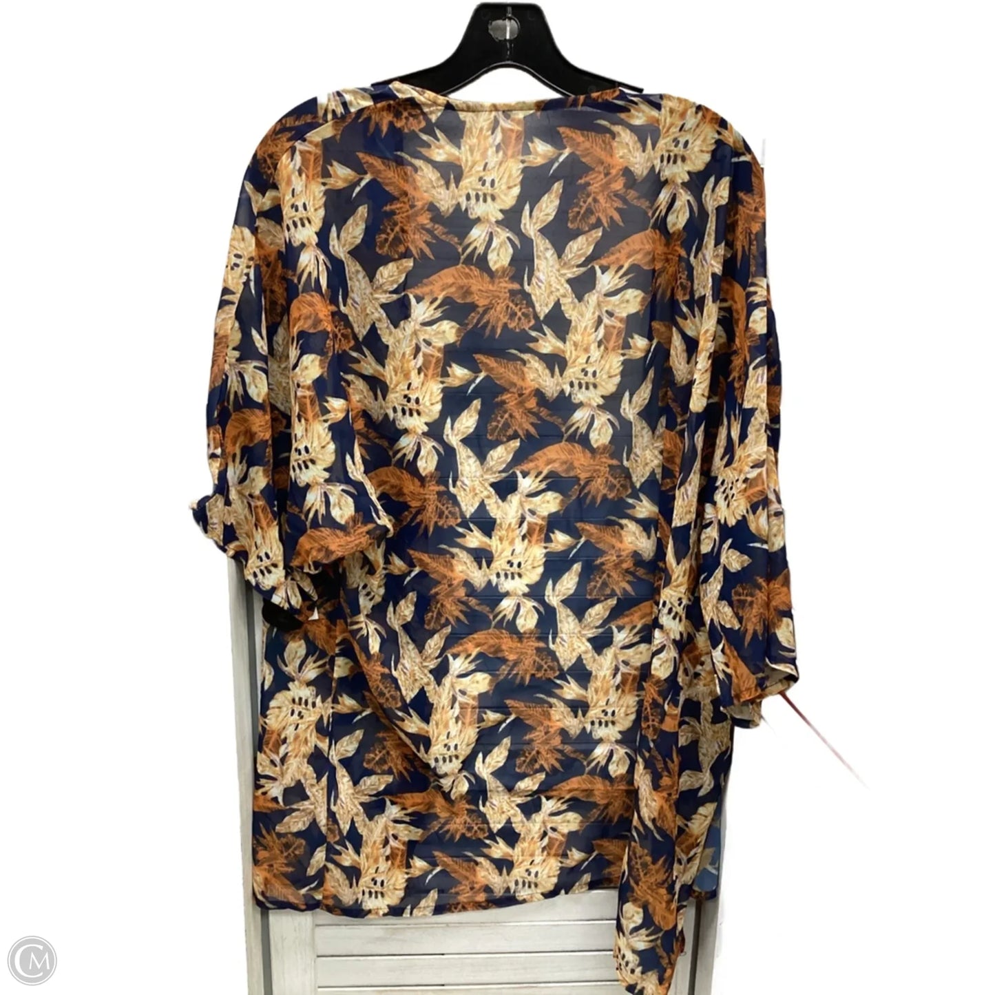 Swimwear Cover-up By Clothes Mentor In Multi-colored, Size: M