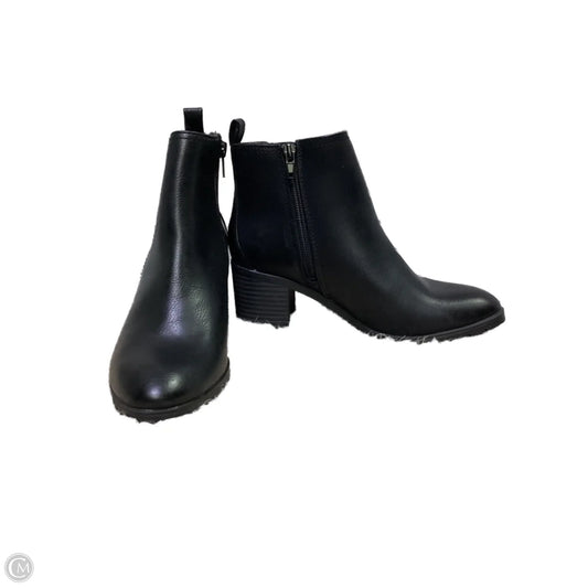 Boots Ankle Heels By Life Stride In Black, Size: 6