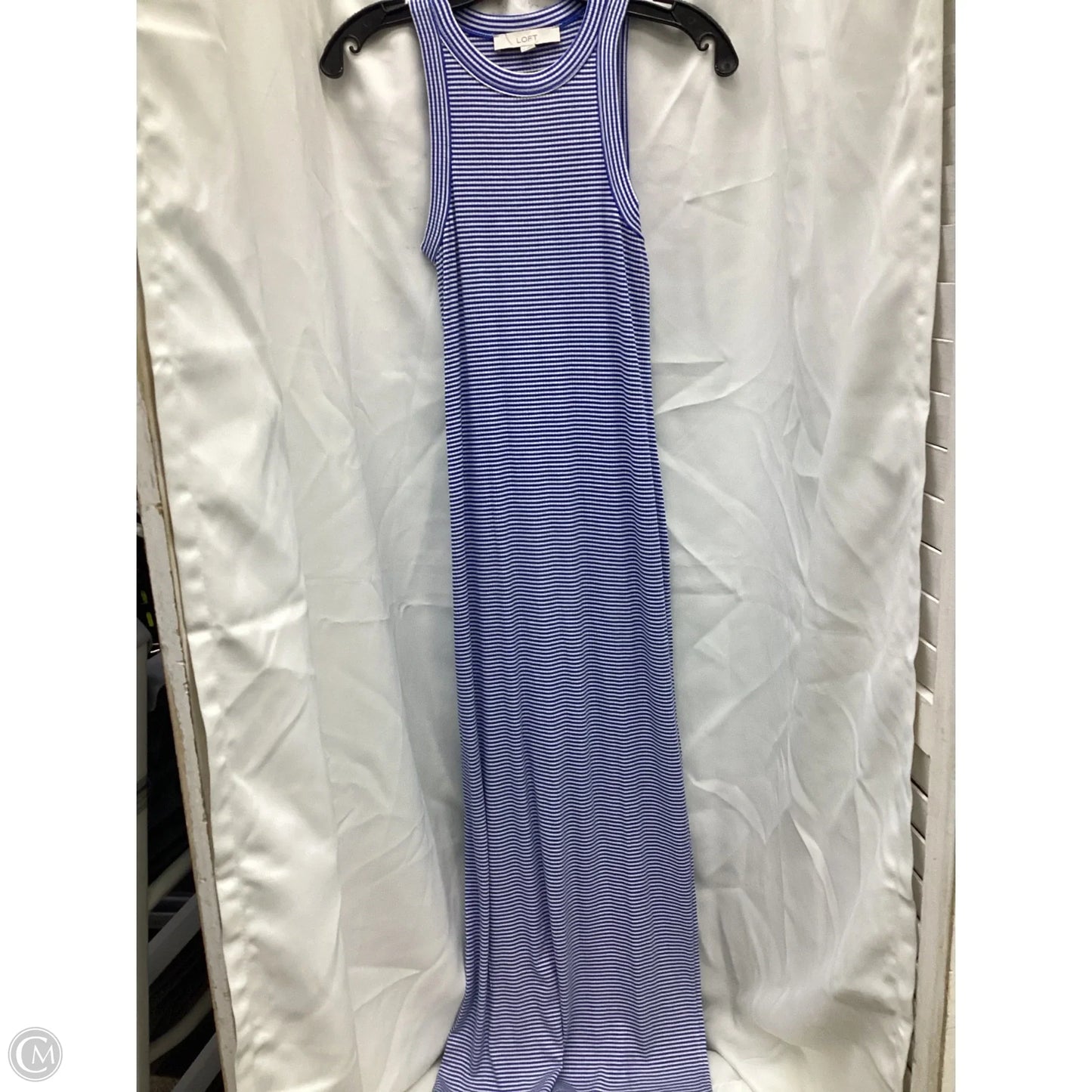 Dress Casual Maxi By Loft In Striped Pattern, Size: Xs