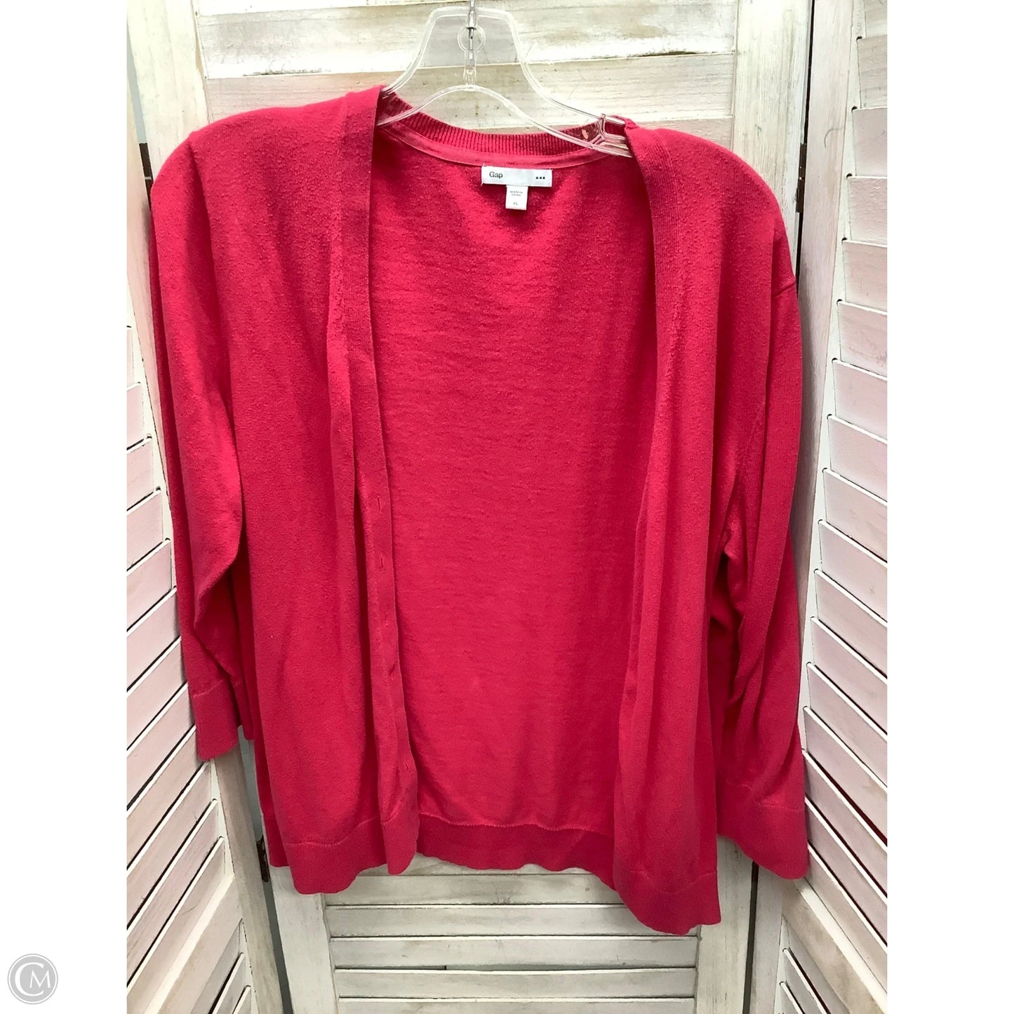 Cardigan By Gap In Pink, Size: Xl