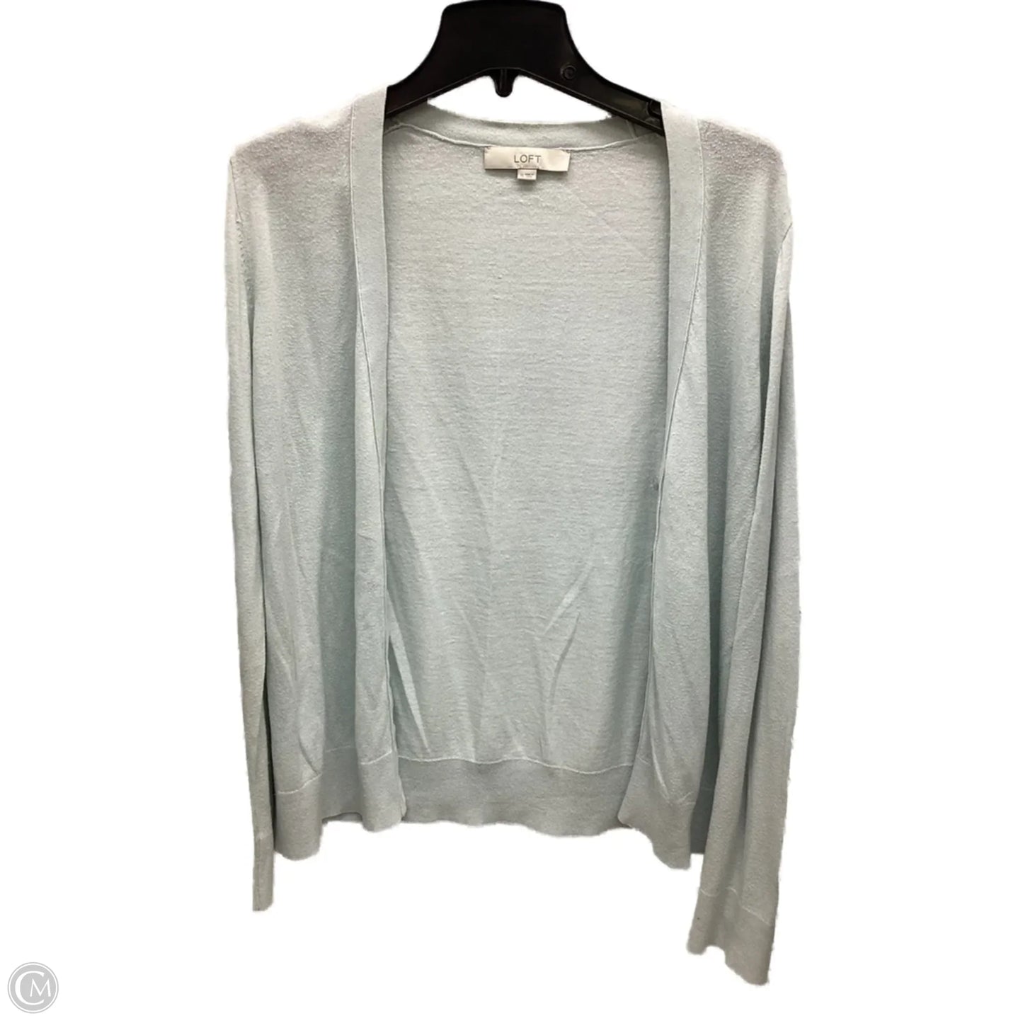Cardigan By Loft In Aqua, Size: Xl