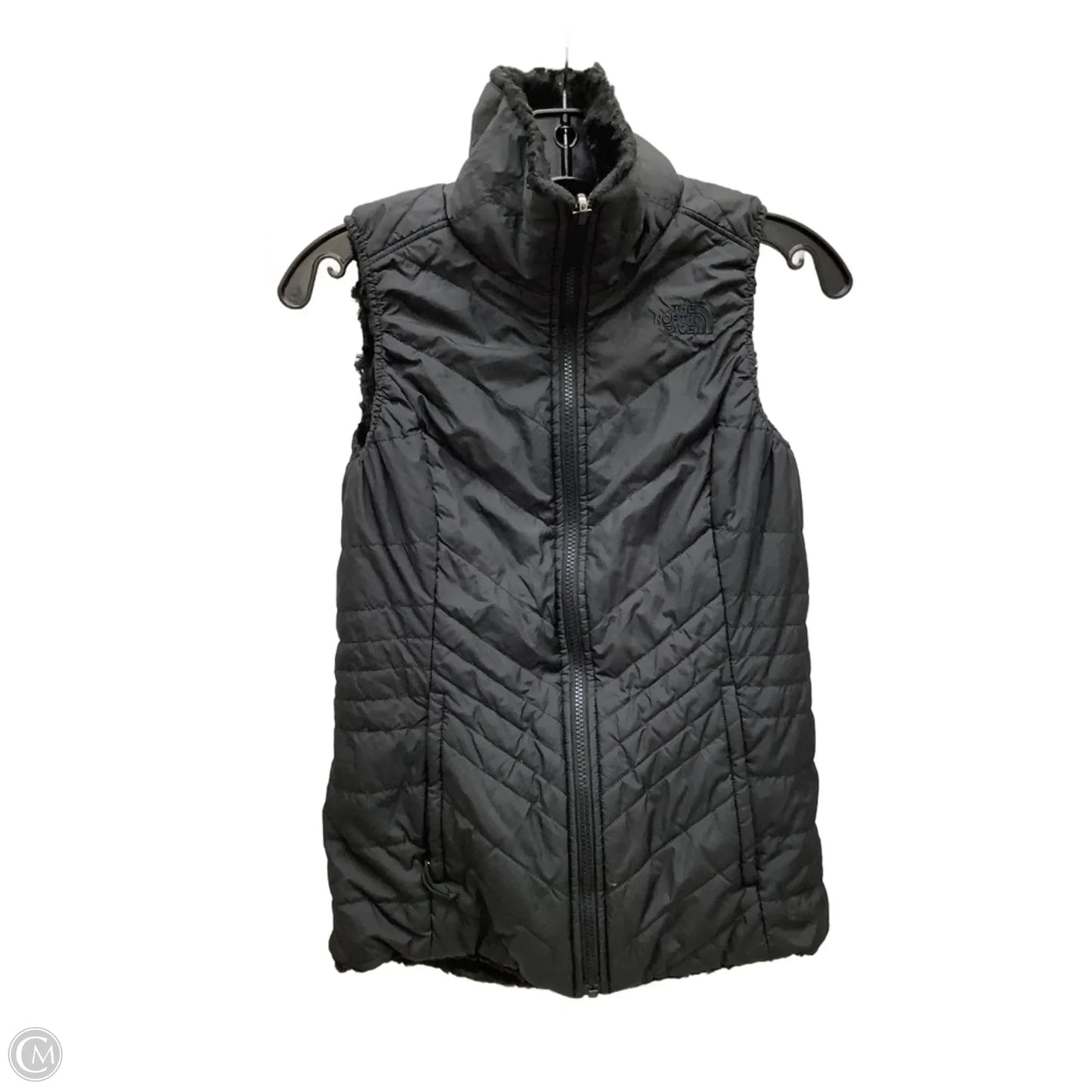 Vest Faux Fur & Sherpa By The North Face In Black, Size: Xs