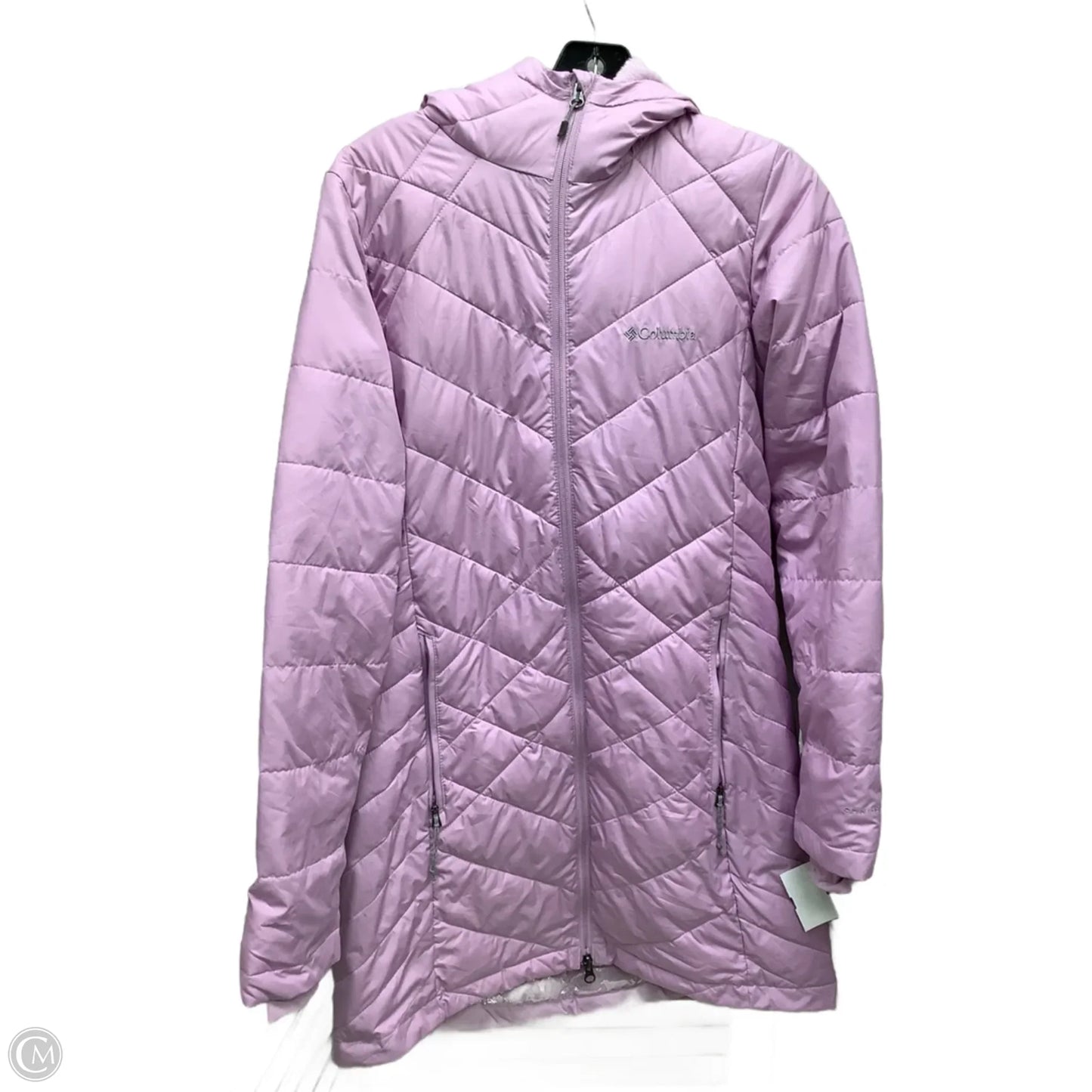 Coat Puffer & Quilted By Columbia In Purple, Size: S
