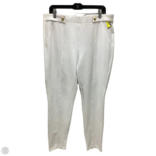 Pants Other By Michael By Michael Kors In White, Size: Xl