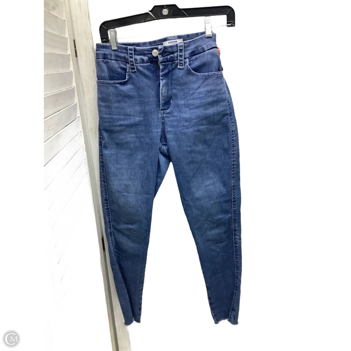 Jeans Skinny By Denizen By Levis In Blue Denim, Size: 8