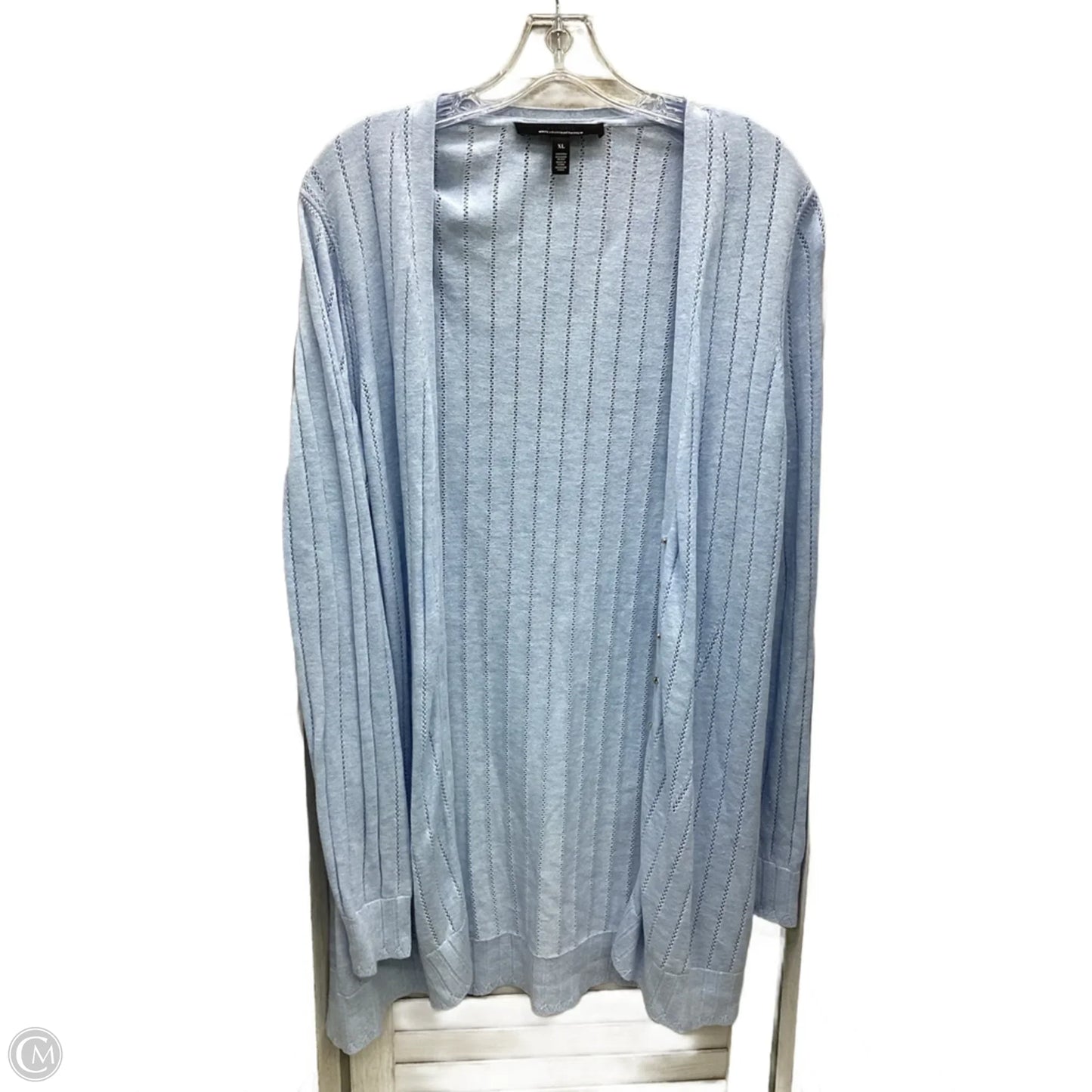 Cardigan By White House Black Market In Blue, Size: Xl