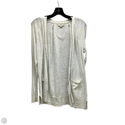 Cardigan By Loft In White, Size: M