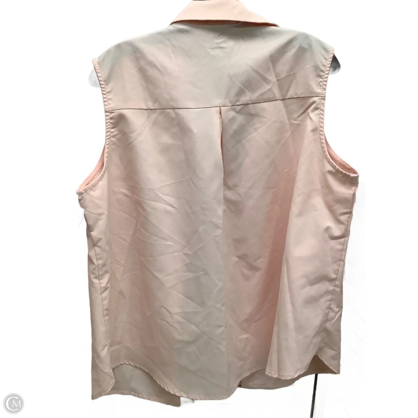 Top Sleeveless By Clothes Mentor In Pink, Size: 2x
