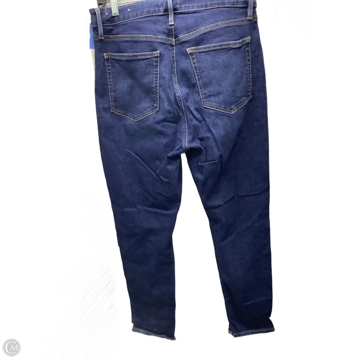 Jeans Skinny By Loft In Blue Denim, Size: 10