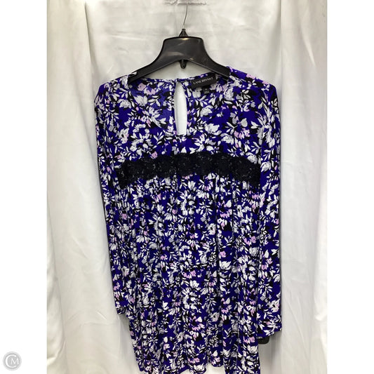 Top Long Sleeve By Lane Bryant In Floral Print, Size: 22