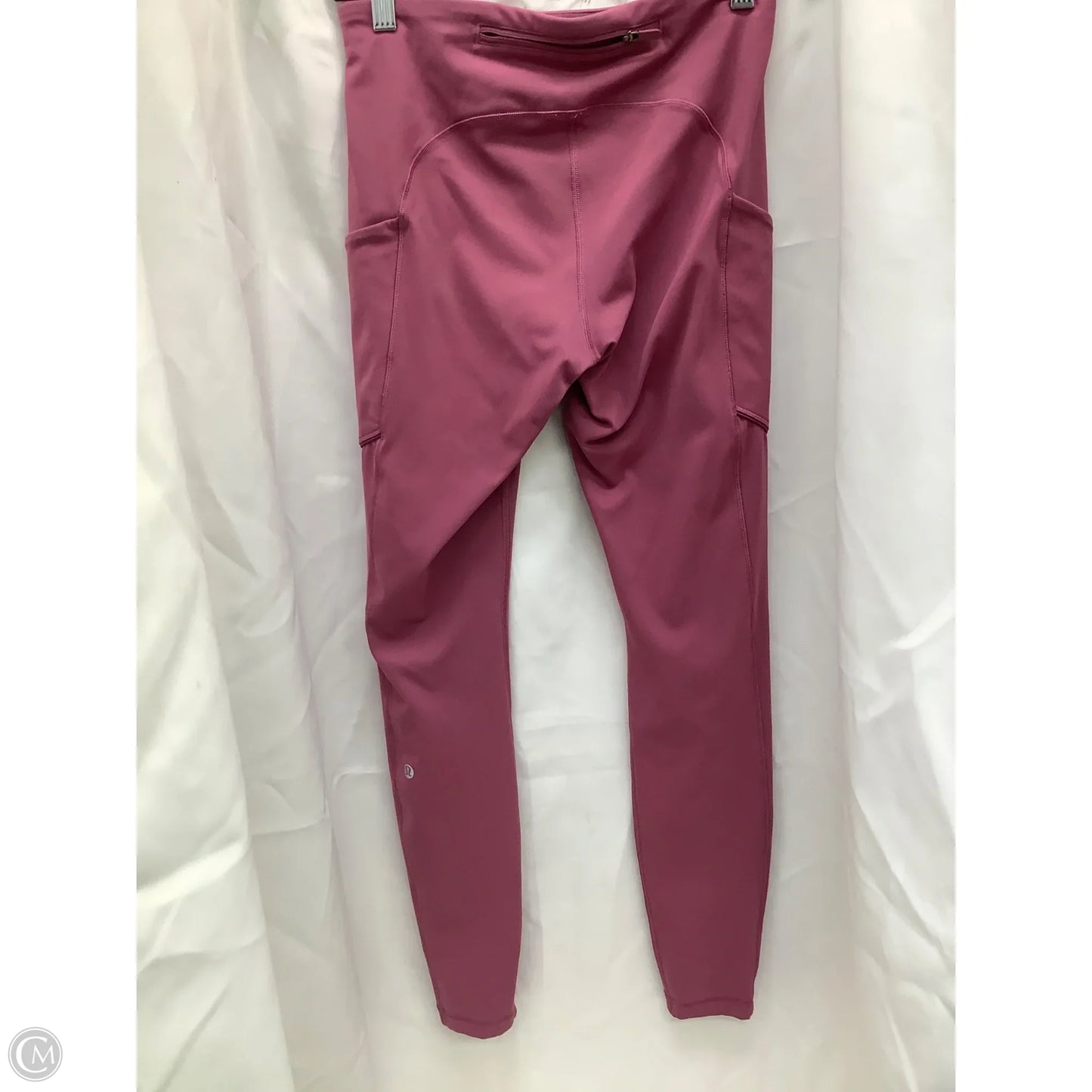 Athletic Leggings By Lululemon In Mauve, Size: 6