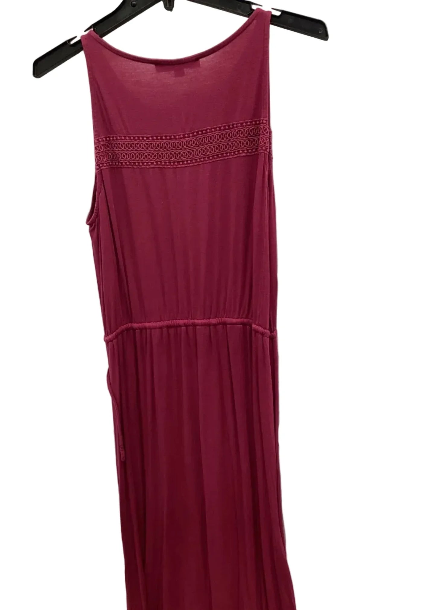 Dress Casual Maxi By Loft In Maroon, Size: M