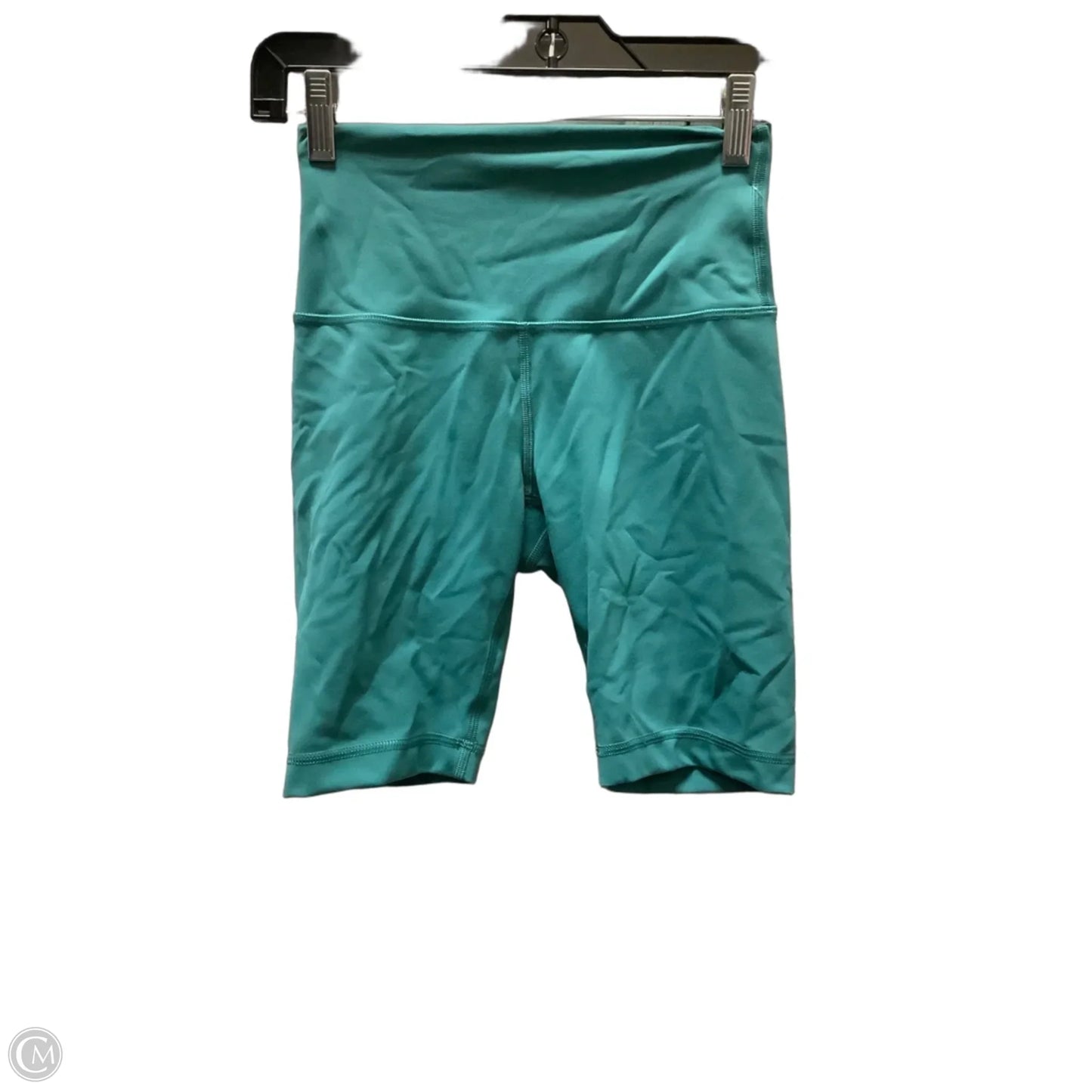 Athletic Shorts By Lululemon In Green, Size: 4