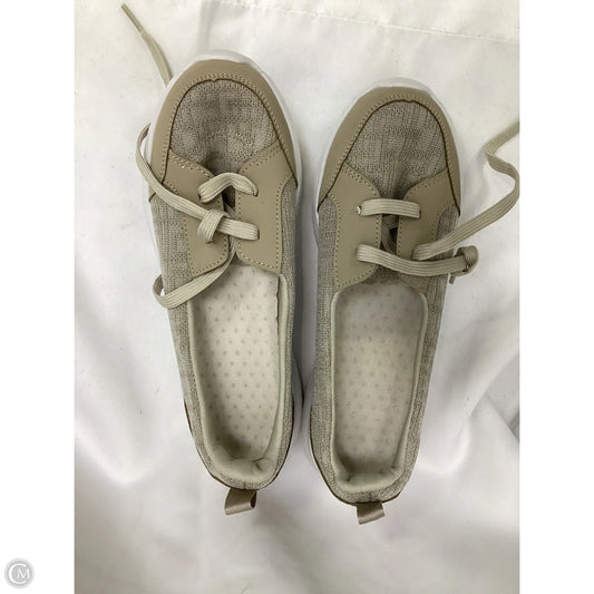 Shoes Flats By Clothes Mentor In Beige, Size: 8.5