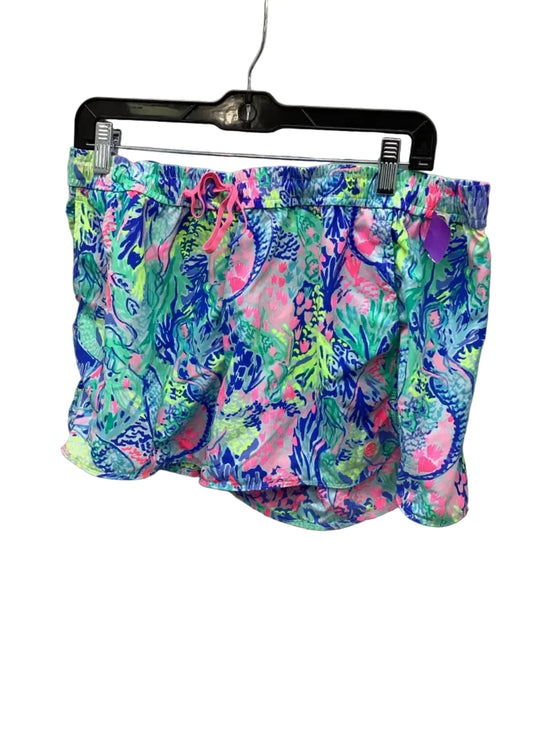 Shorts Designer By Lilly Pulitzer In Multi-colored, Size: Xl