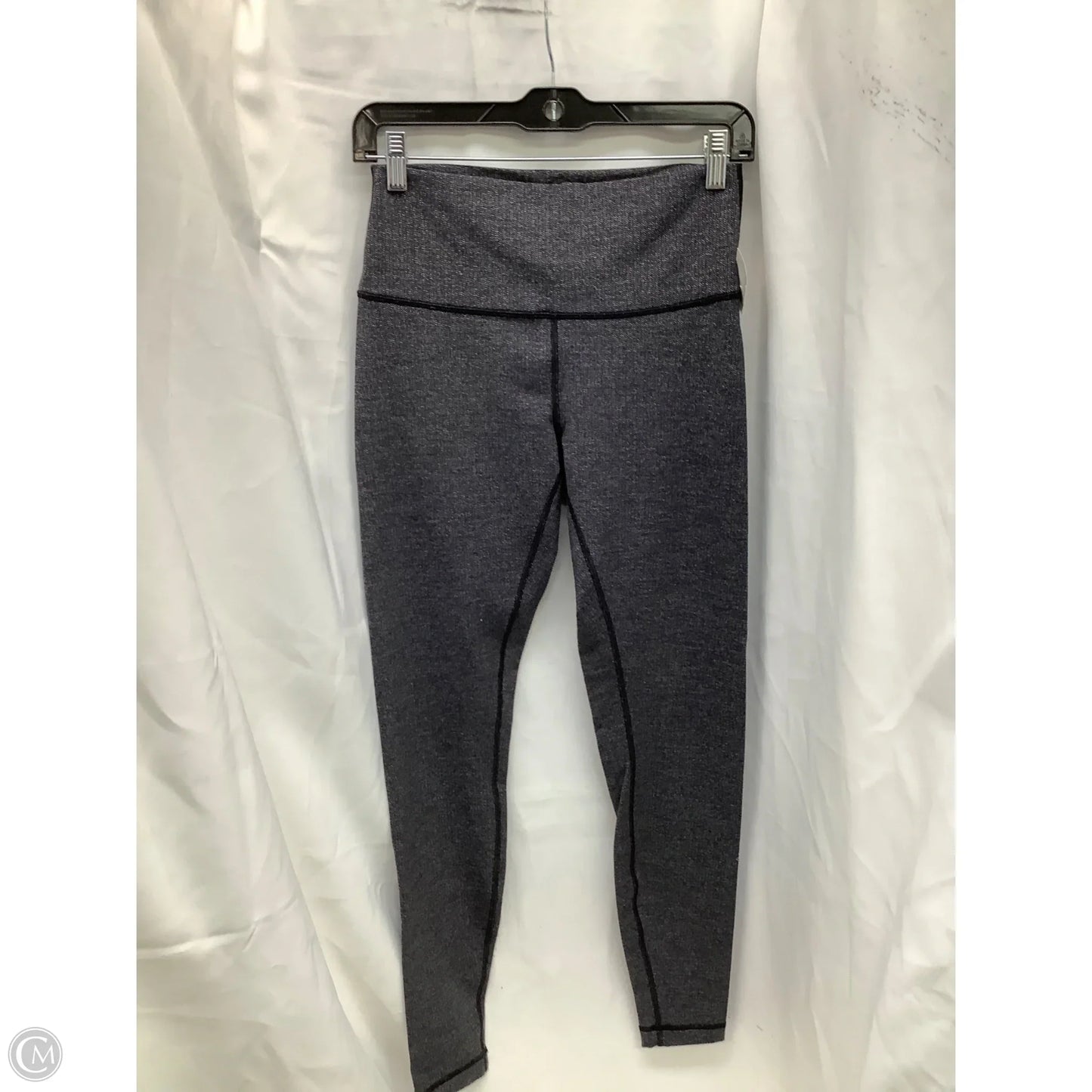 Athletic Leggings By Lululemon In Grey, Size: 8