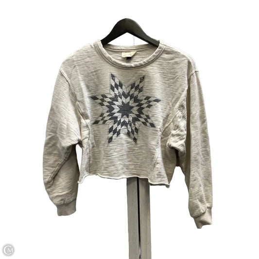 Top Long Sleeve By Universal Thread In Beige, Size: S