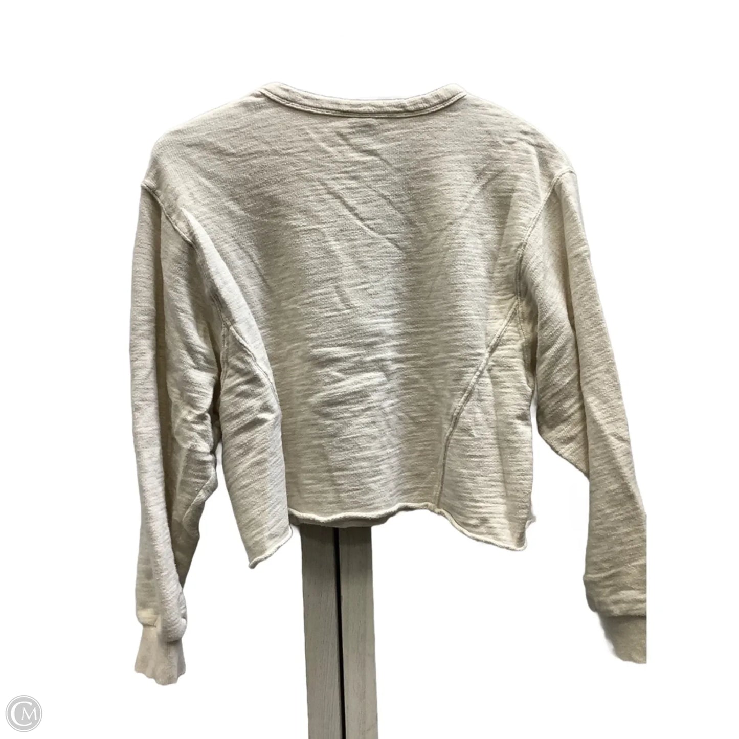 Top Long Sleeve By Universal Thread In Beige, Size: S