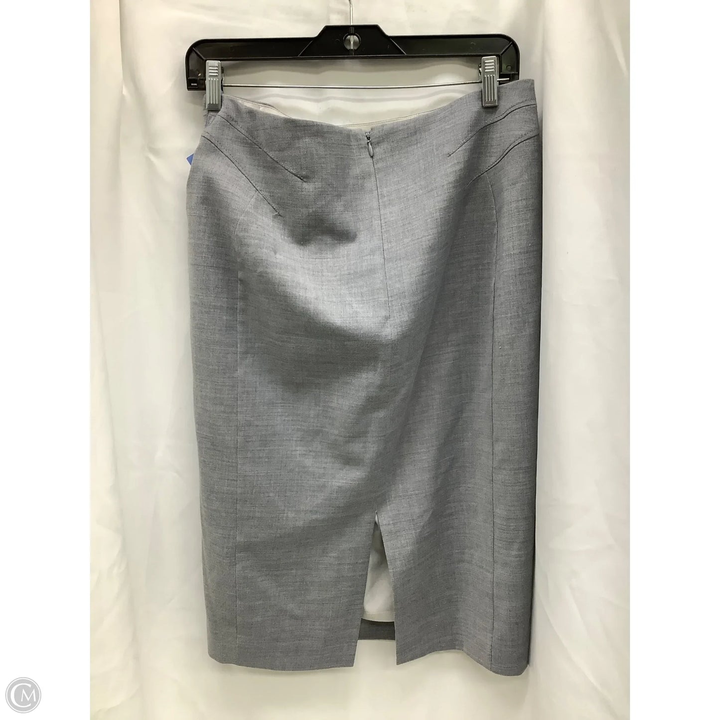 Skirt Midi By White House Black Market In Grey, Size: 10