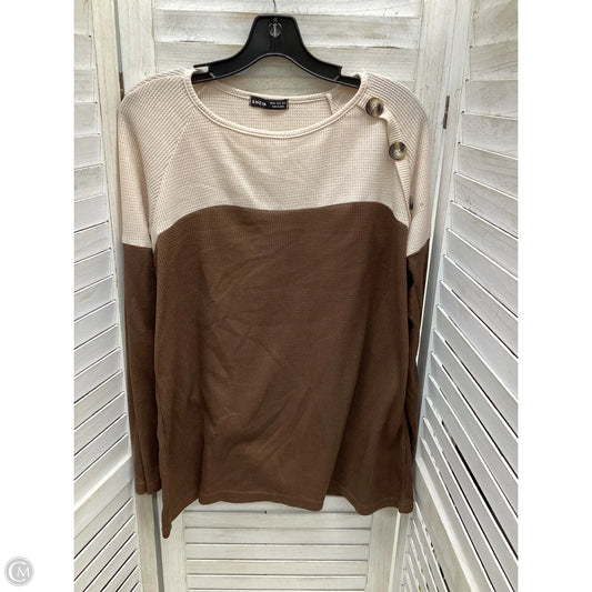 Top Long Sleeve By Shein In Multi-colored, Size: Xl