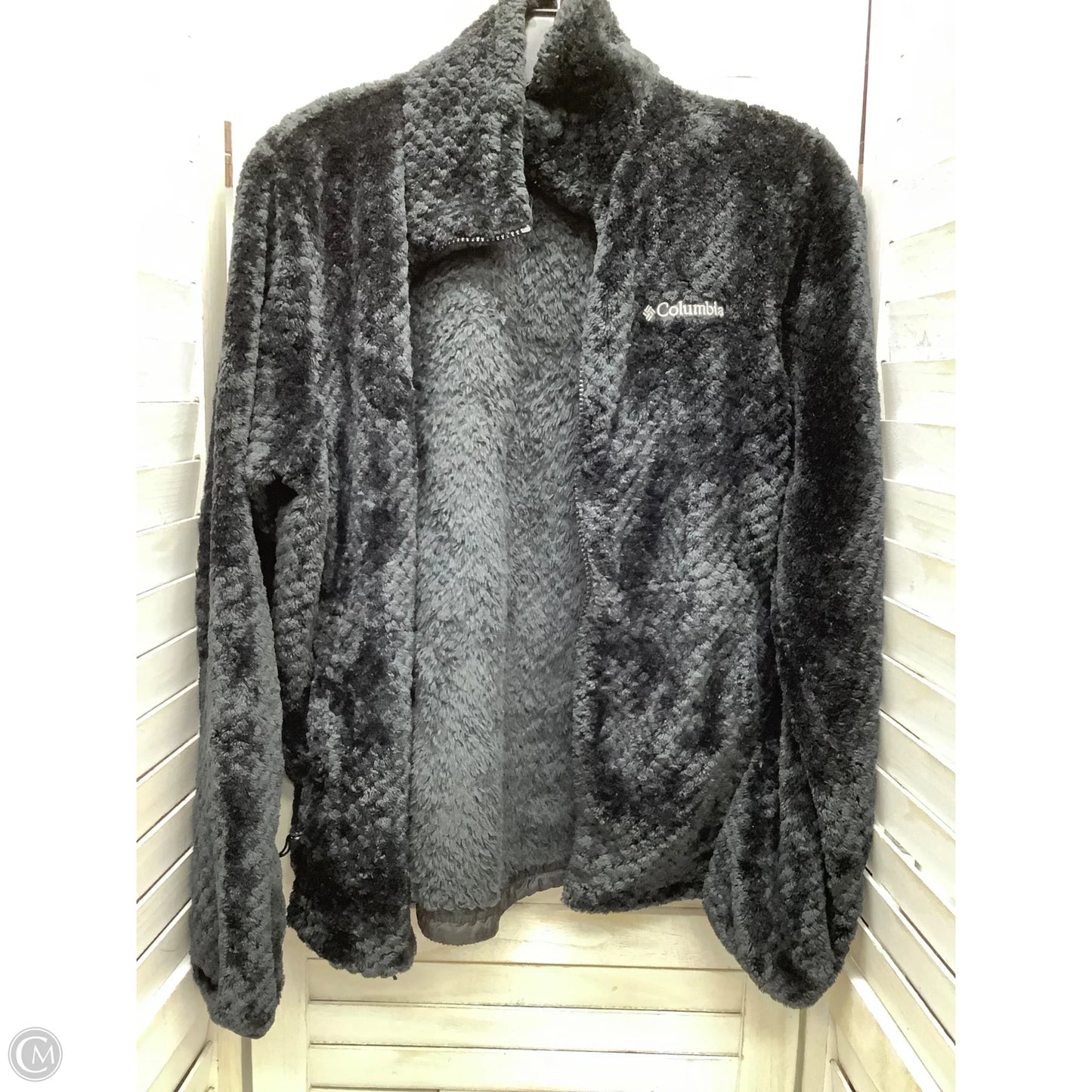 Jacket Fleece By Columbia In Black, Size: Xs