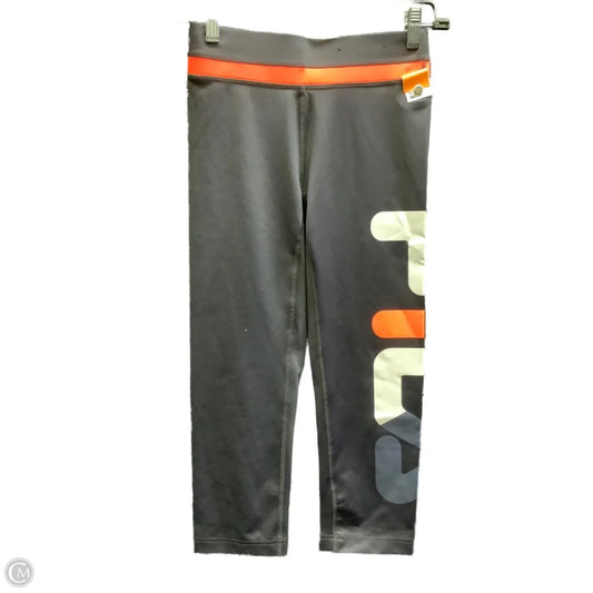 Athletic Capris By Fila In Black, Size: Xs