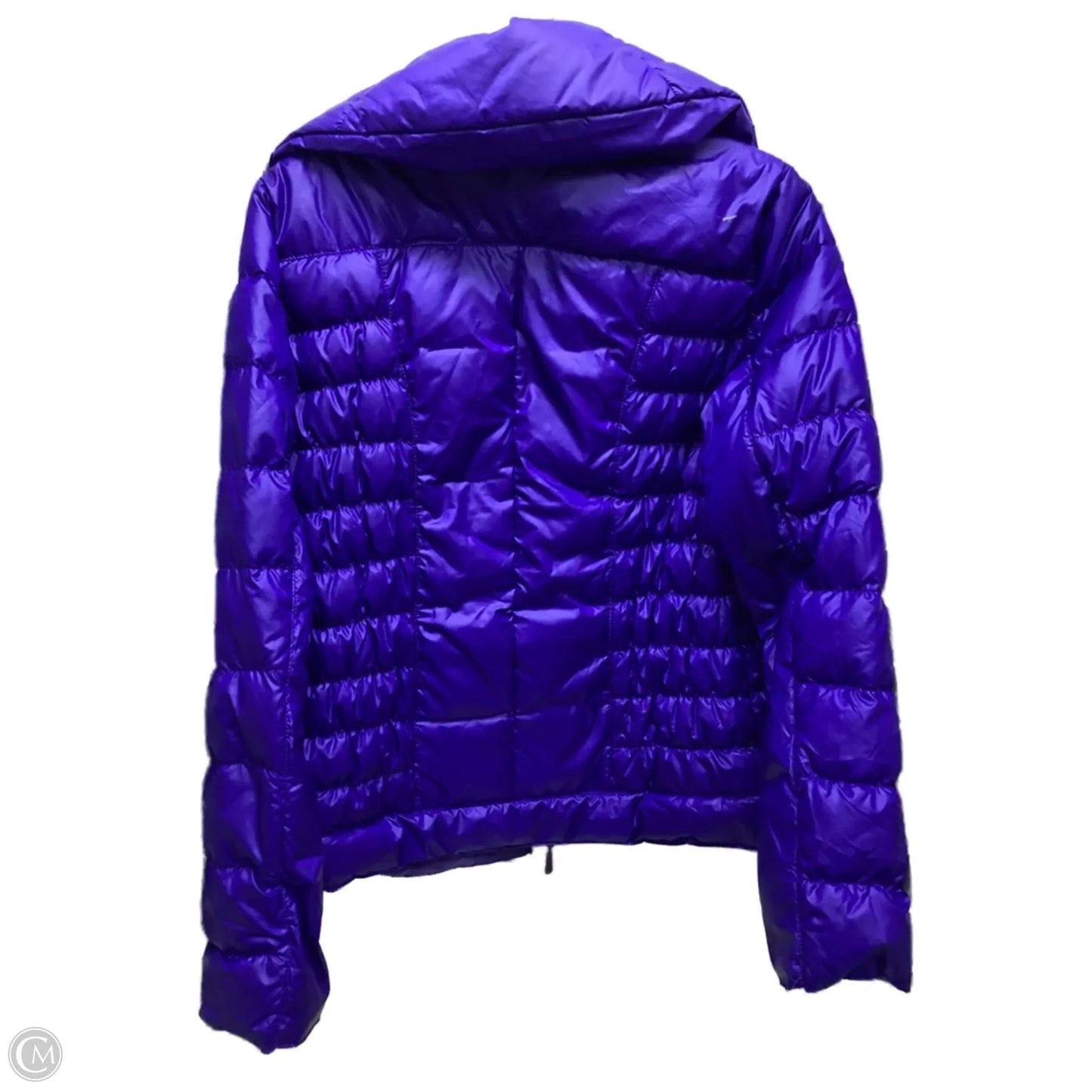 Coat Puffer & Quilted By Kenneth Cole In Blue, Size: M