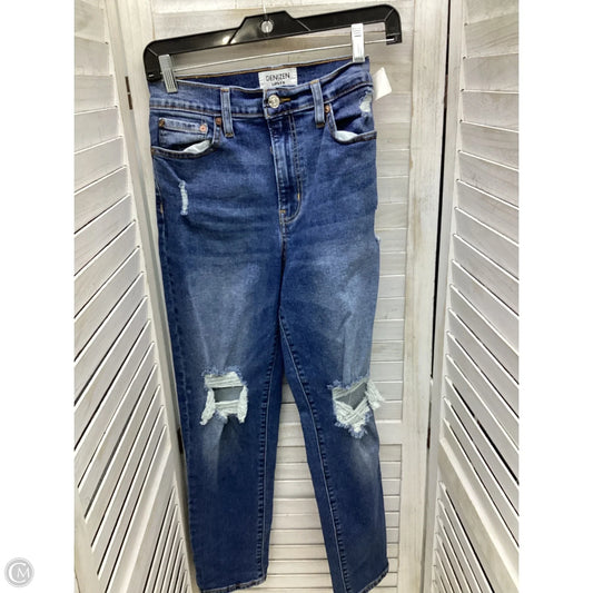 Jeans Boyfriend By Levis In Blue Denim, Size: 6