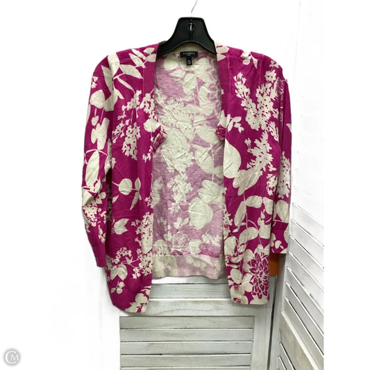 Cardigan By Talbots In Purple, Size: M