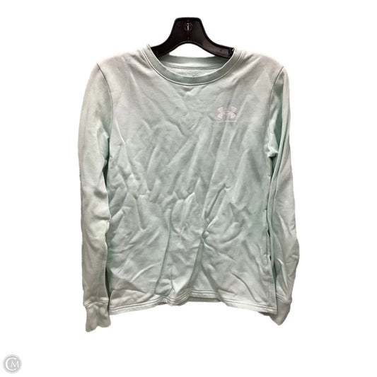 Sweatshirt Crewneck By Under Armour In Teal, Size: Xs
