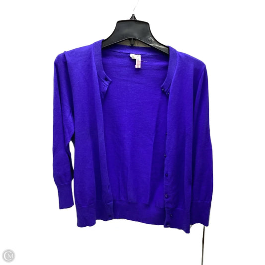 Cardigan By J. Crew In Blue, Size: S