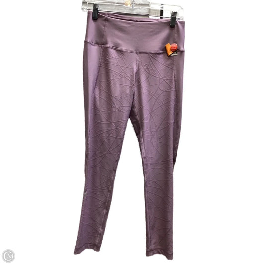 Athletic Leggings By Under Armour In Mauve, Size: M