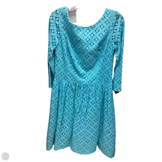 Dress Designer By Lilly Pulitzer In Blue, Size: 8