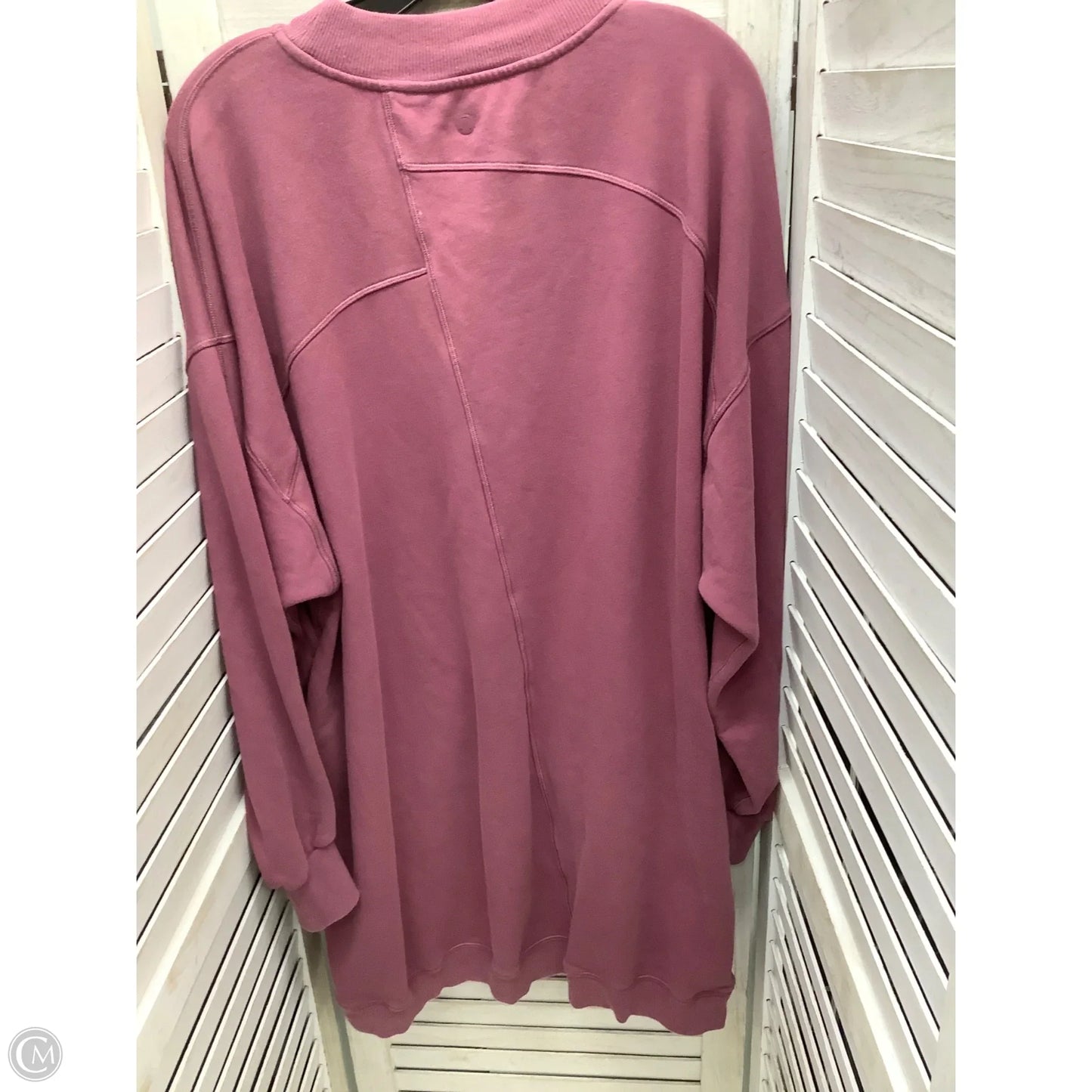 Sweatshirt Crewneck By Lululemon In Mauve, Size: Xl