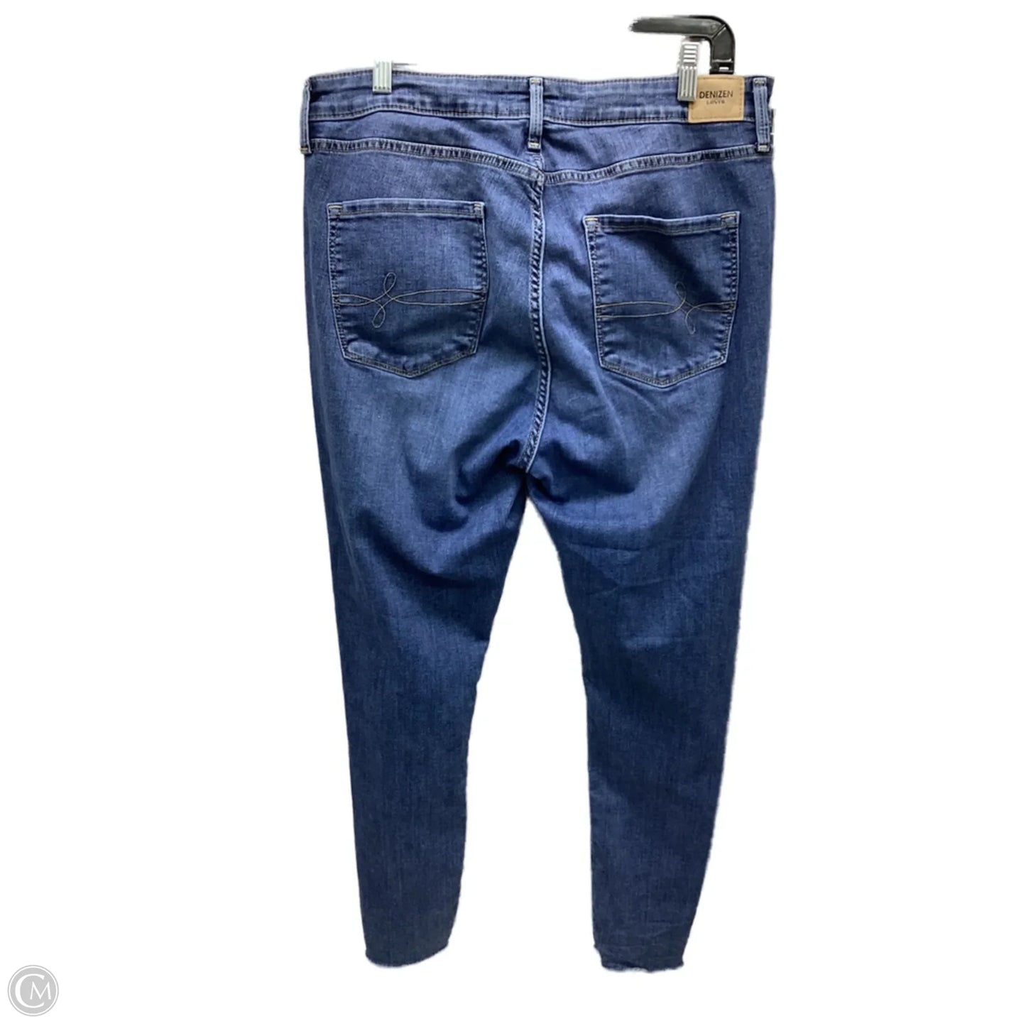 Jeans Boyfriend By Levis In Blue Denim, Size: 18