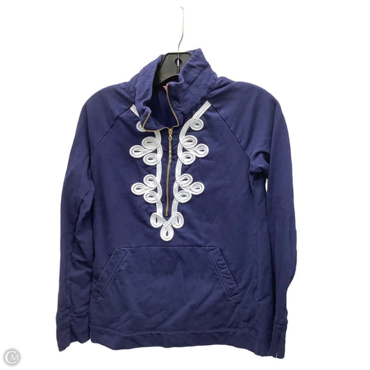 Top Long Sleeve Designer By Lilly Pulitzer In Navy, Size: Xs