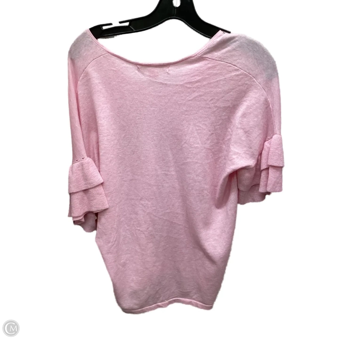 Top Short Sleeve Designer By Lilly Pulitzer In Pink, Size: Xs