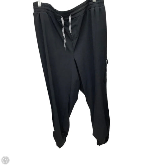 Athletic Pants By Clothes Mentor In Black, Size: 3x
