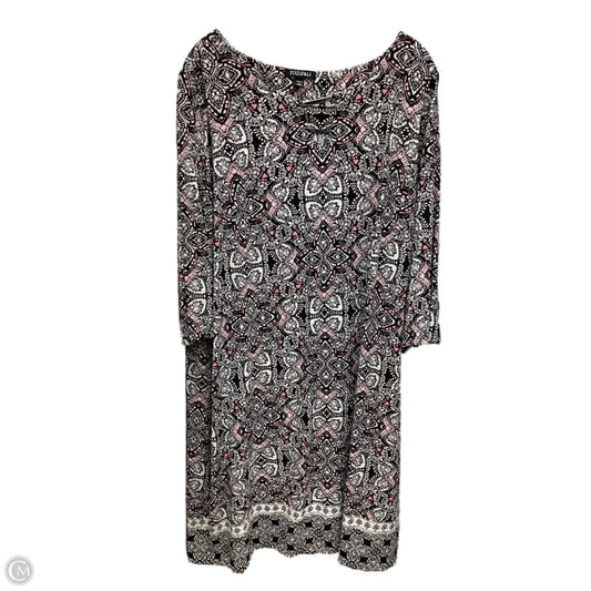 Dress Casual Midi By Roz And Ali In Multi-colored, Size: 3x