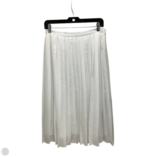 Skirt Maxi By Cato In White, Size: 6