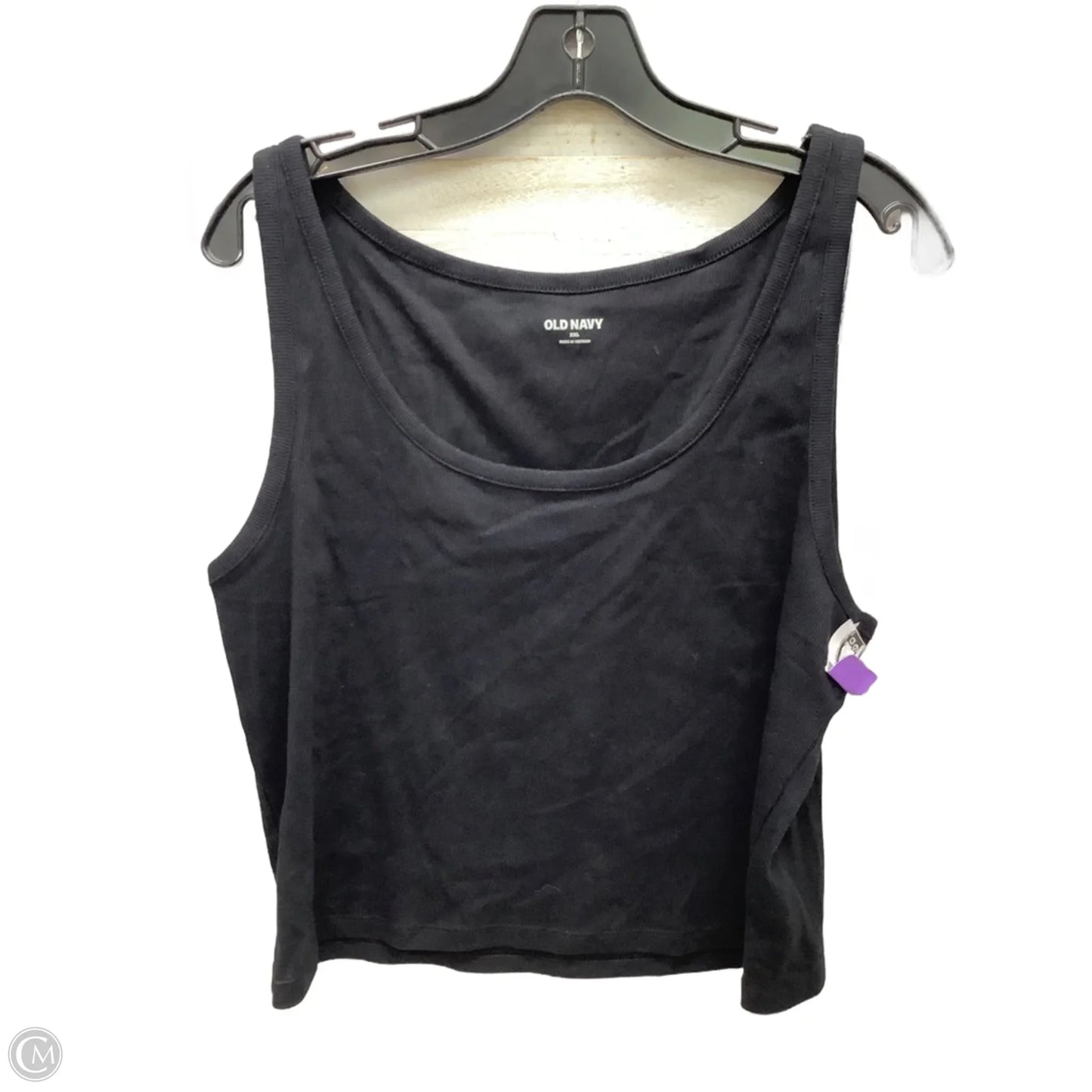 Top Sleeveless By Old Navy In Black, Size: Xxl