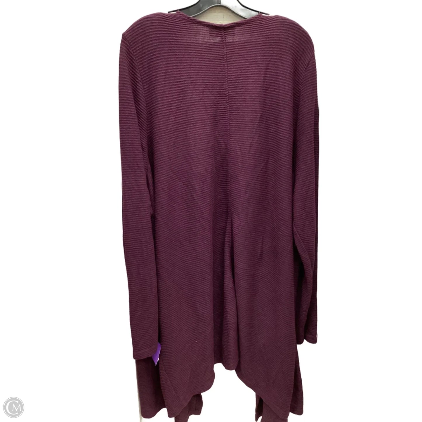 Cardigan By Lane Bryant In Purple, Size: 26